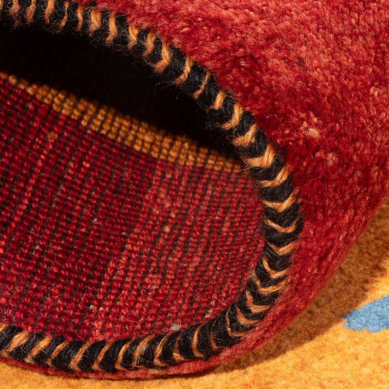 Runner Gabbeh-matta - persisk - 177 x 72 cm - flerfärgad