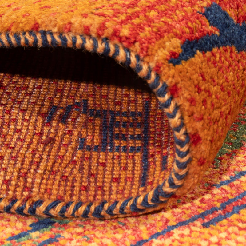 Runner Gabbeh-matta - persisk - 285 x 83 cm - flerfärgad