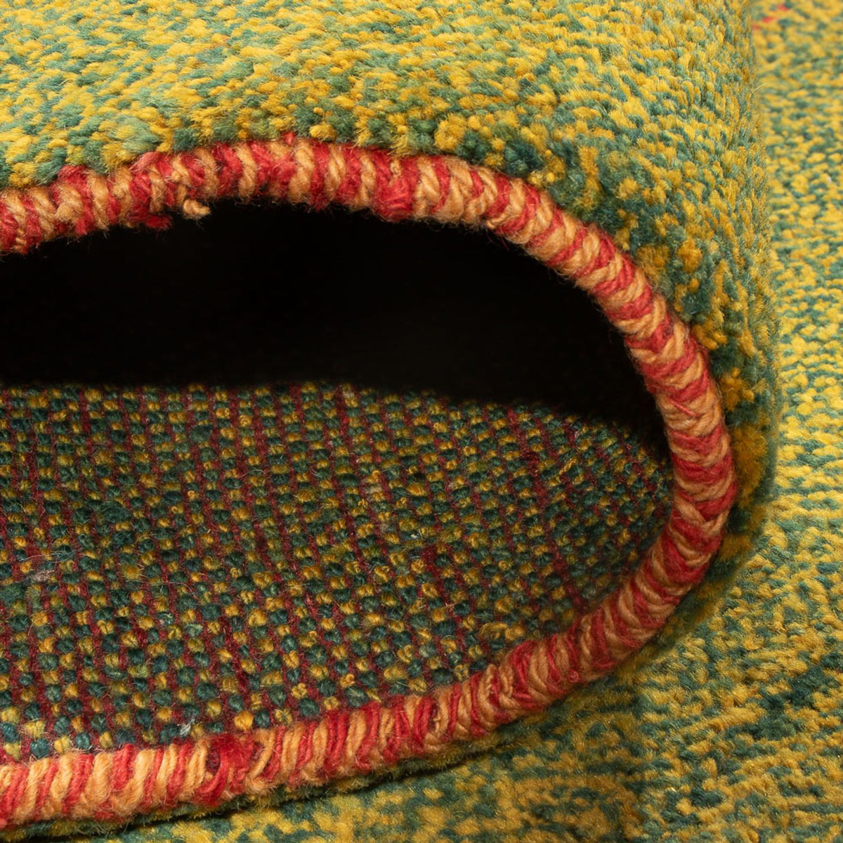 Runner Gabbeh-matta - persisk - 238 x 82 cm - flerfärgad