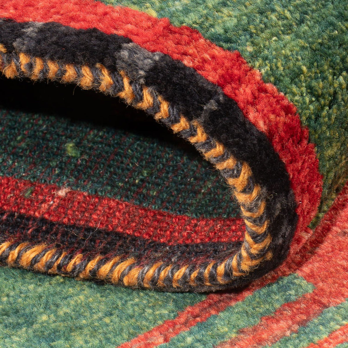 Runner Gabbeh-matta - persisk - 265 x 72 cm - flerfärgad