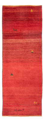 Runner Gabbeh-matta - persisk - 227 x 85 cm - röd