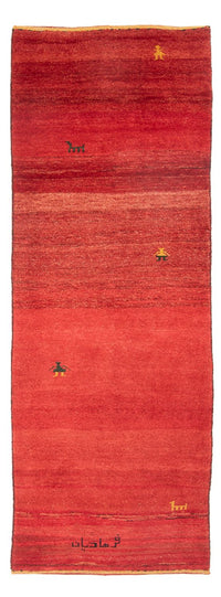 Runner Gabbeh-matta - persisk - 227 x 85 cm - röd