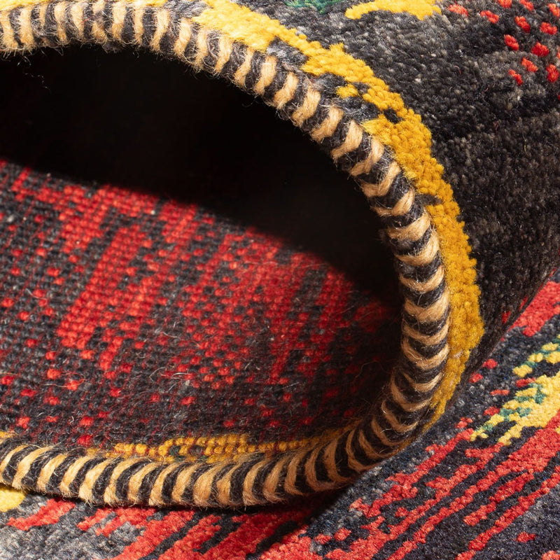 Runner Gabbeh-matta - persisk - 185 x 68 cm - flerfärgad