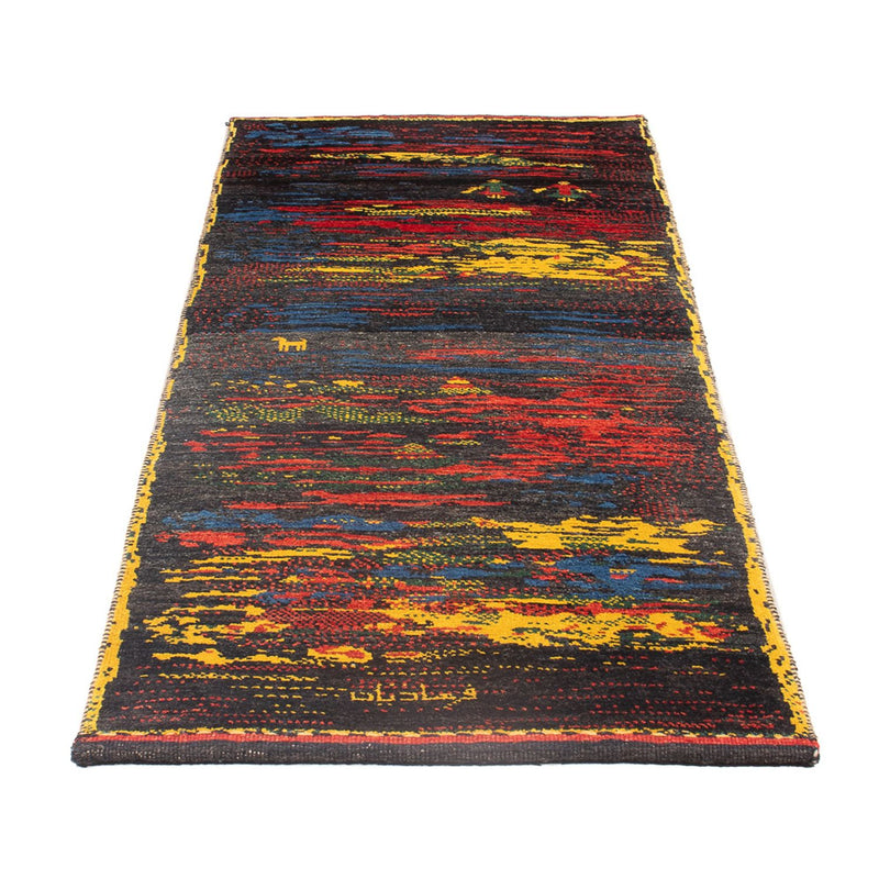 Runner Gabbeh-matta - persisk - 185 x 68 cm - flerfärgad
