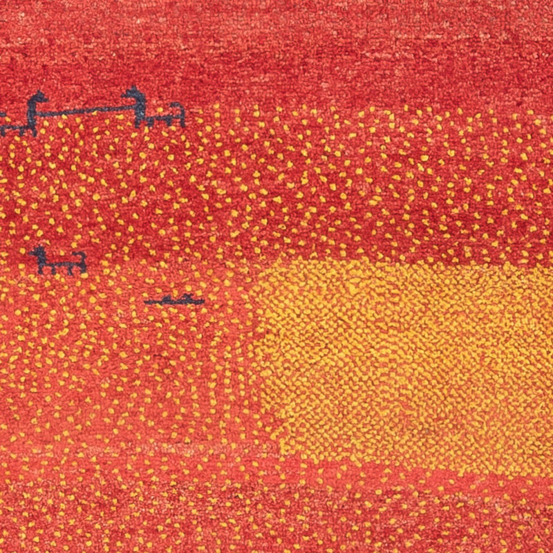 Runner Gabbeh-matta - persisk - 237 x 84 cm - flerfärgad