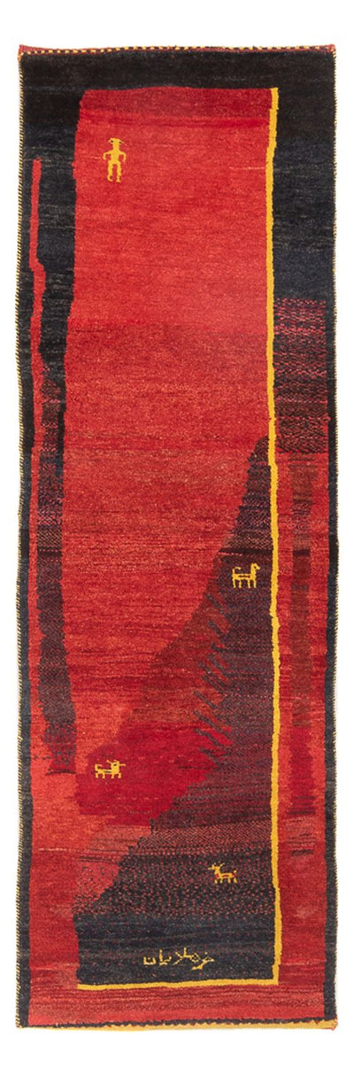 Persisk Gabbeh Mattan 73x230cm - Perserteppich Wollteppich