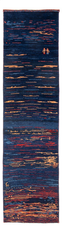 Runner Gabbeh-matta - persisk - 279 x 80 cm - flerfärgad