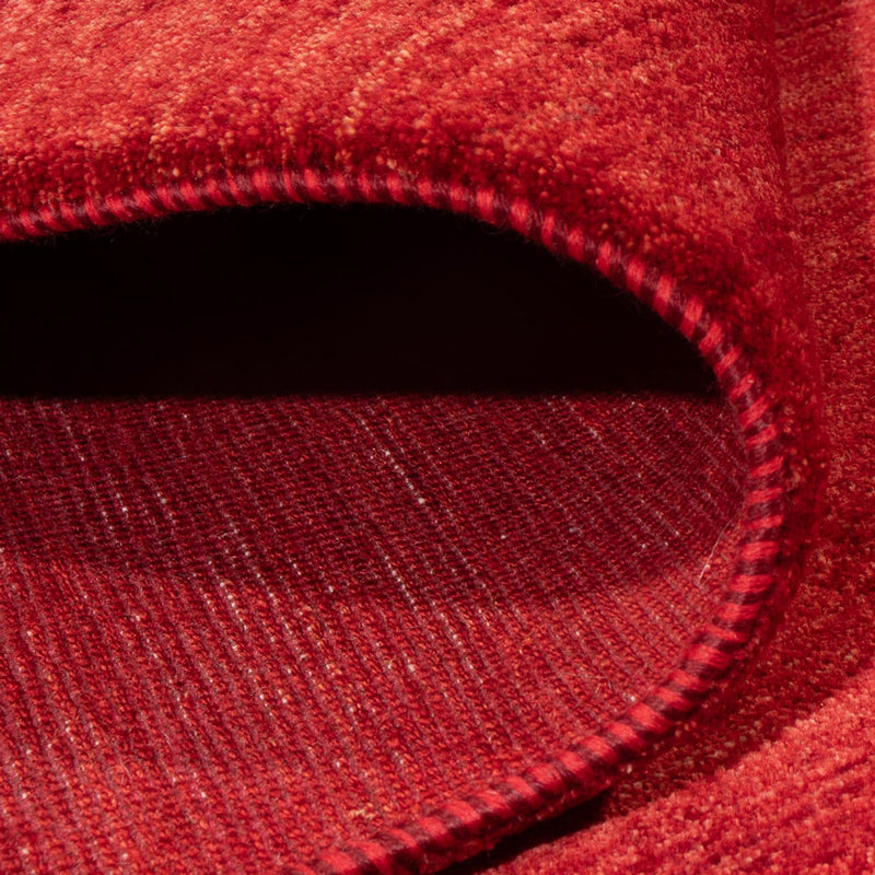 Gabbeh-matta - persisk - 248 x 174 cm - röd