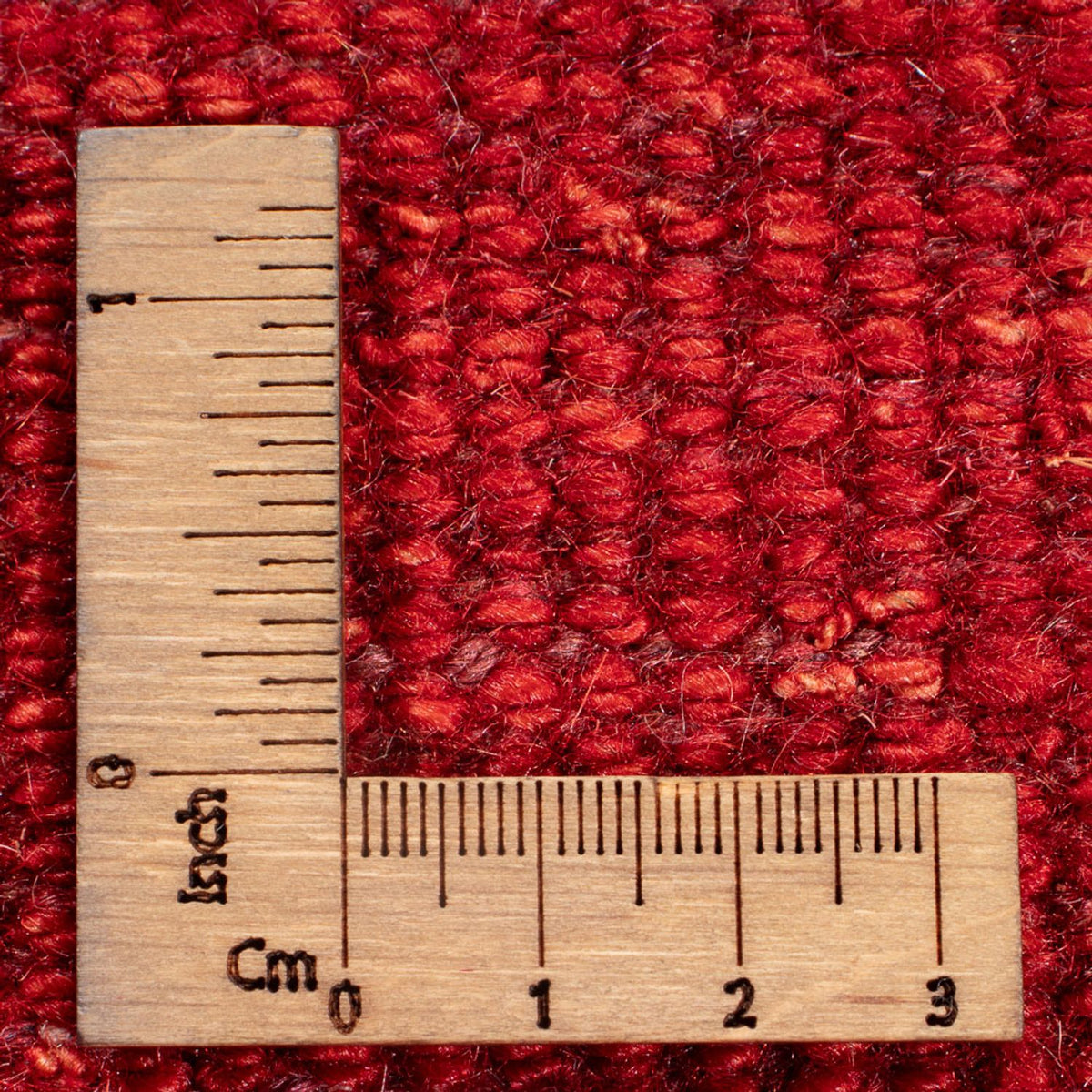 Gabbeh-matta - persisk - 243 x 175 cm - röd