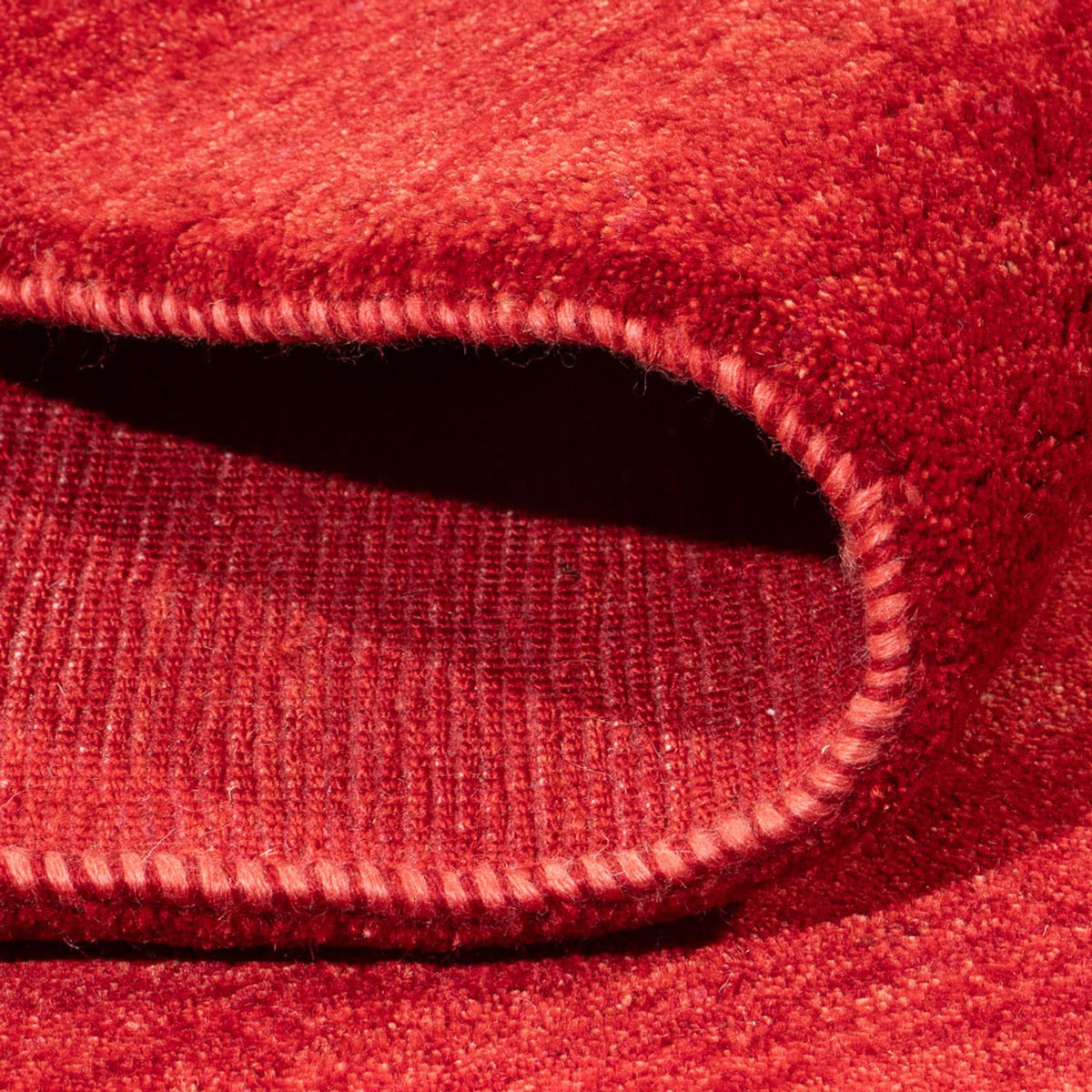 Gabbeh-matta - persisk - 229 x 174 cm - röd