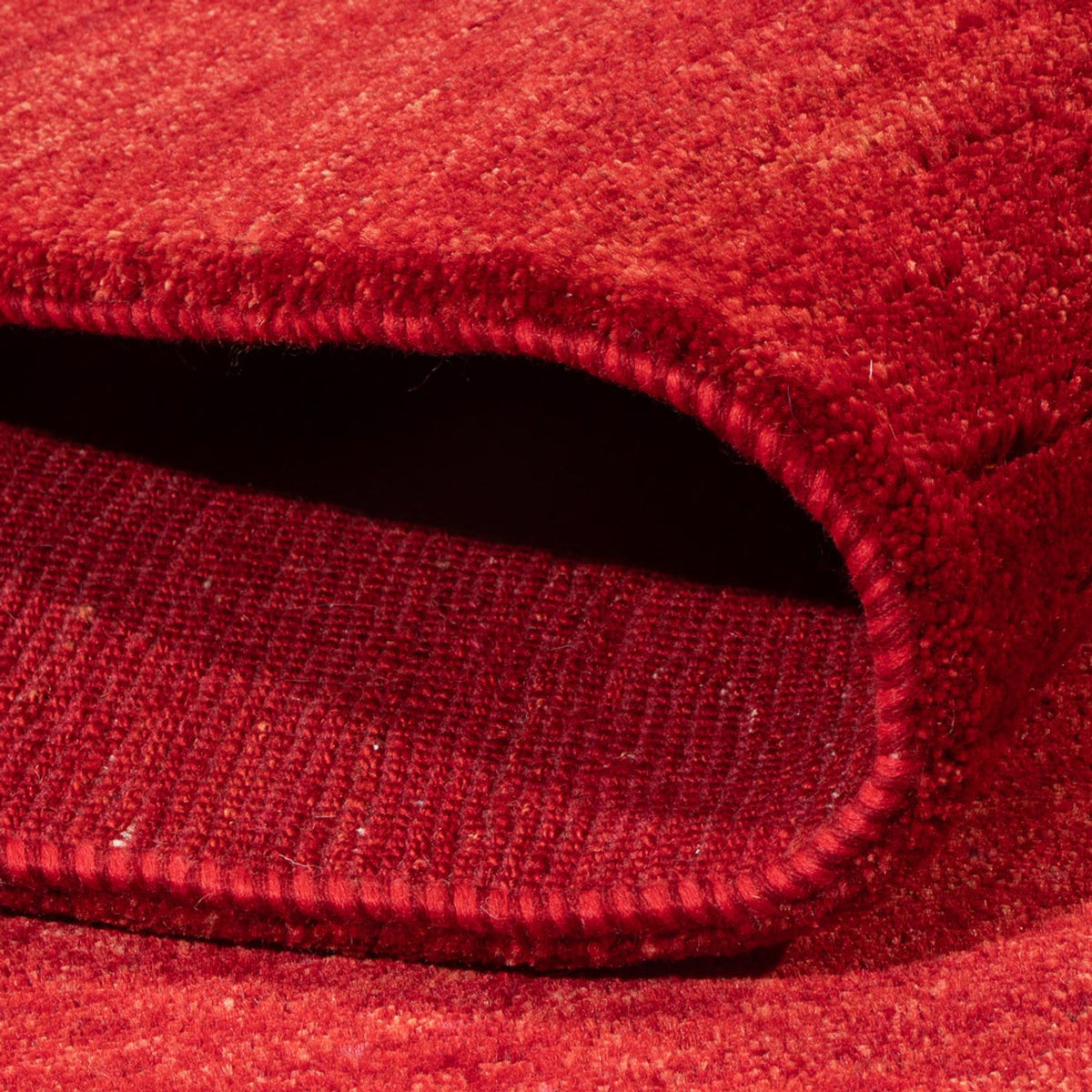 Gabbeh-matta - persisk - 244 x 167 cm - röd