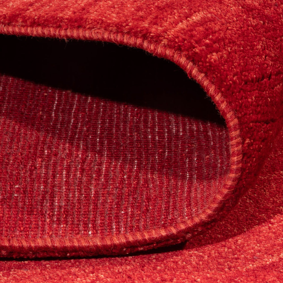 Gabbeh-matta - persisk - 233 x 175 cm - röd