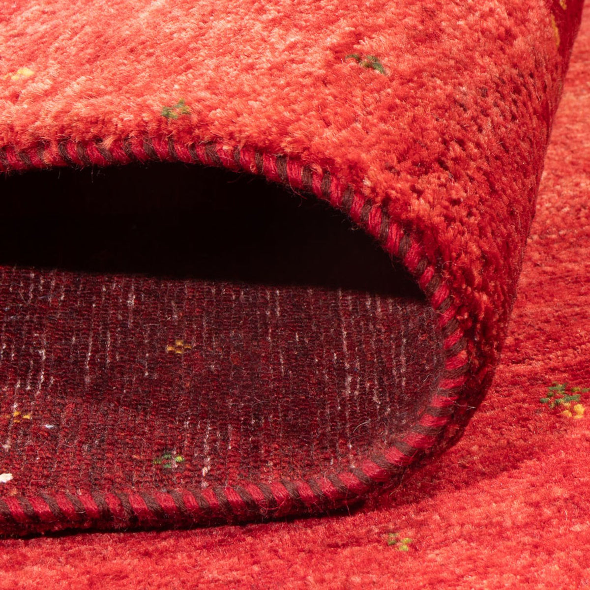 Gabbeh-matta - Loribaft Persian - 222 x 150 cm - röd