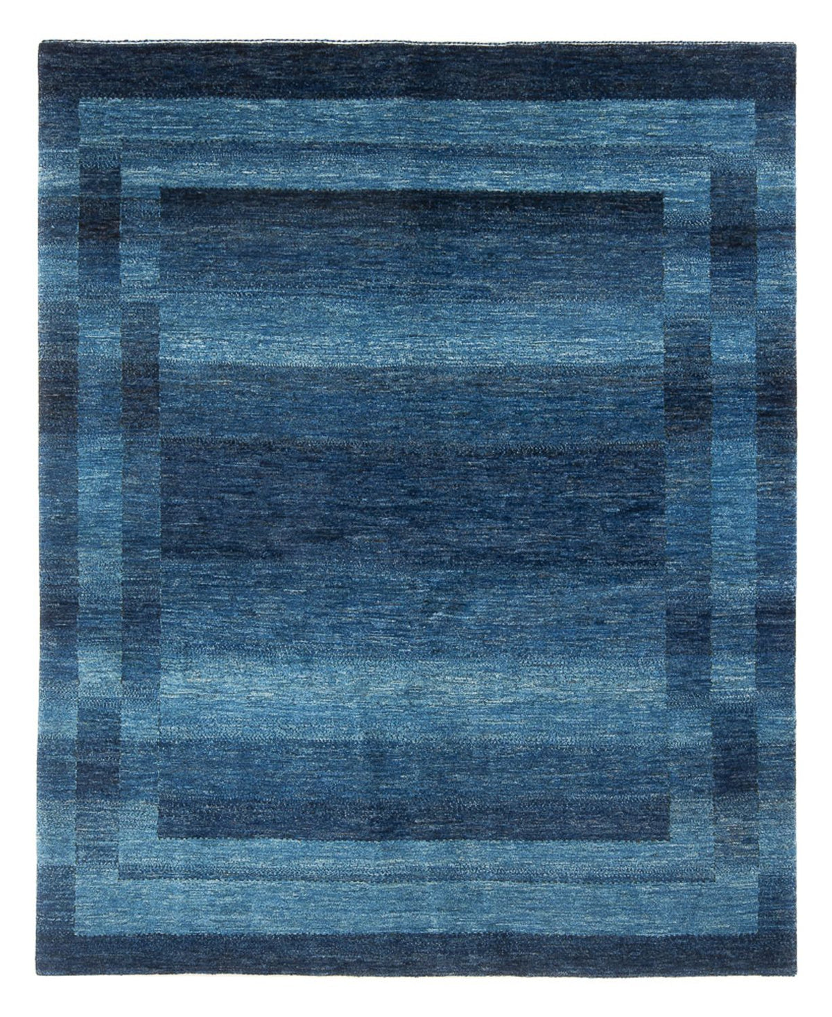 Gabbeh-matta - Loribaft Persian - 225 x 186 cm - havsblått