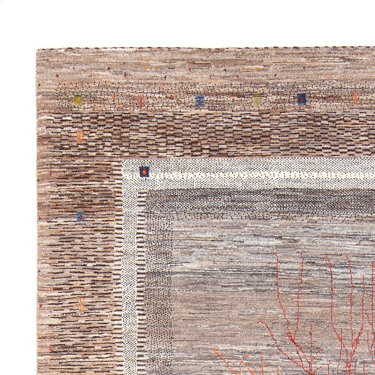 Gabbeh-matta - Loribaft Persian - 306 x 212 cm - flerfärgad