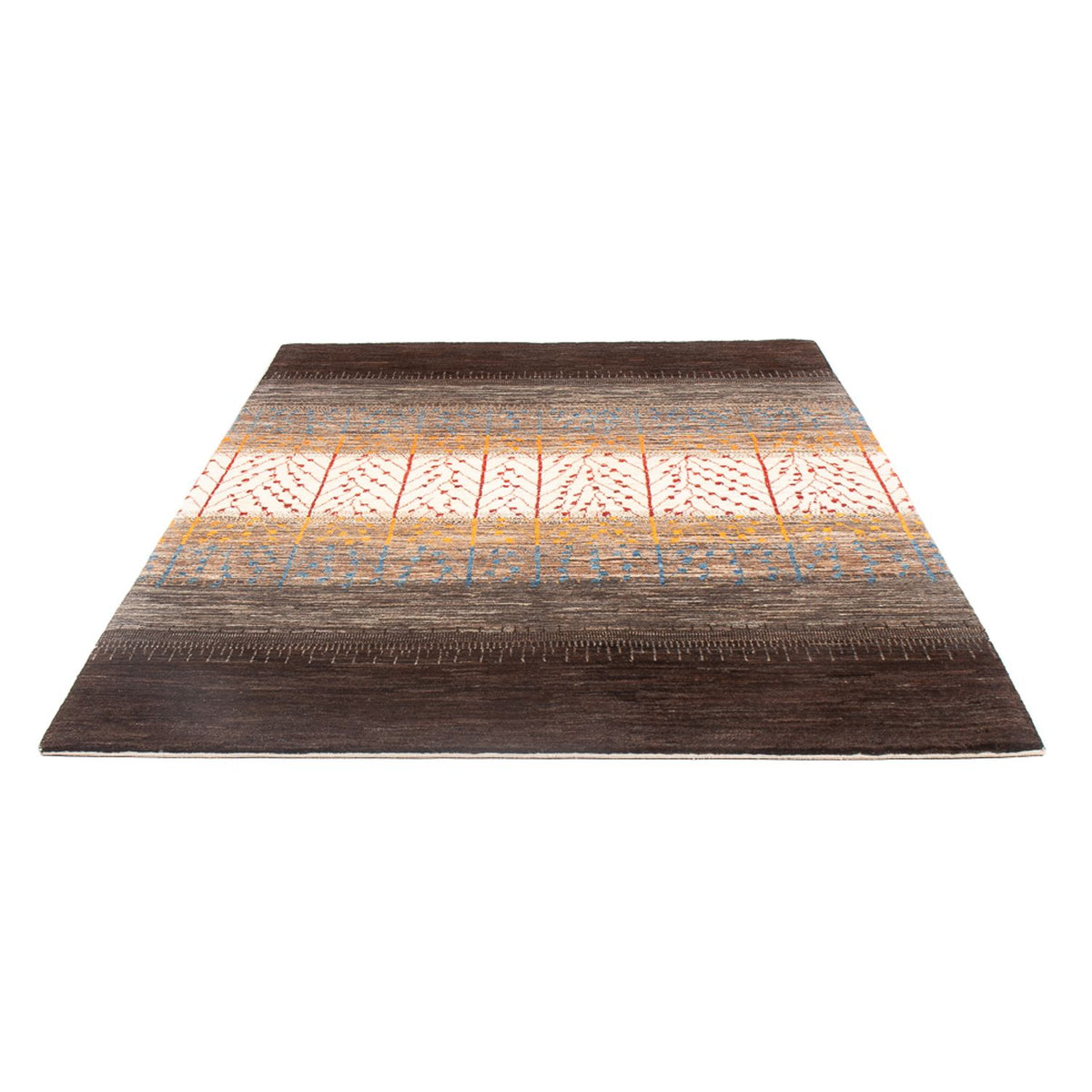 Gabbeh-matta - Loribaft Persian - 218 x 154 cm - flerfärgad