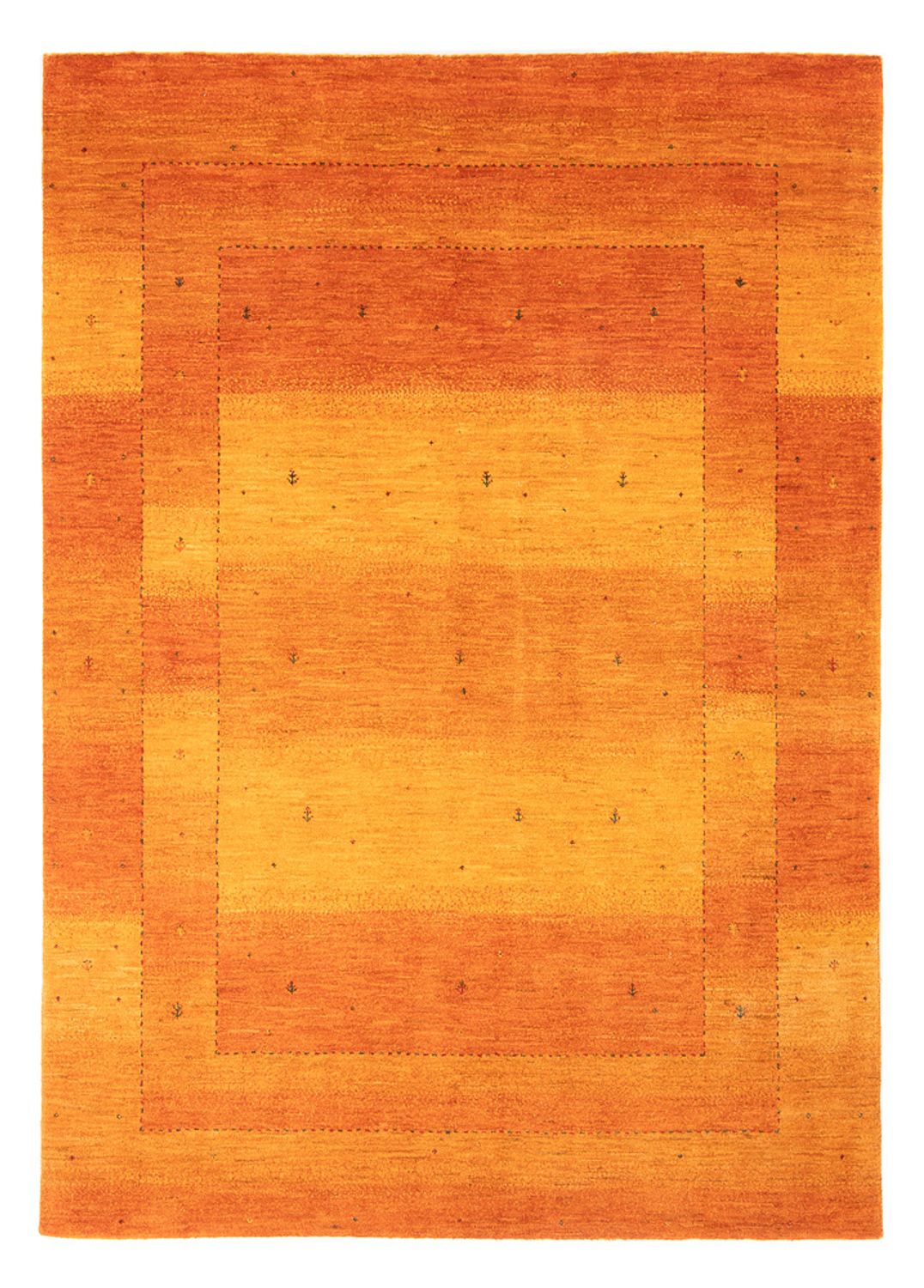 Gabbeh-matta - Loribaft Persian - 209 x 155 cm - orange
