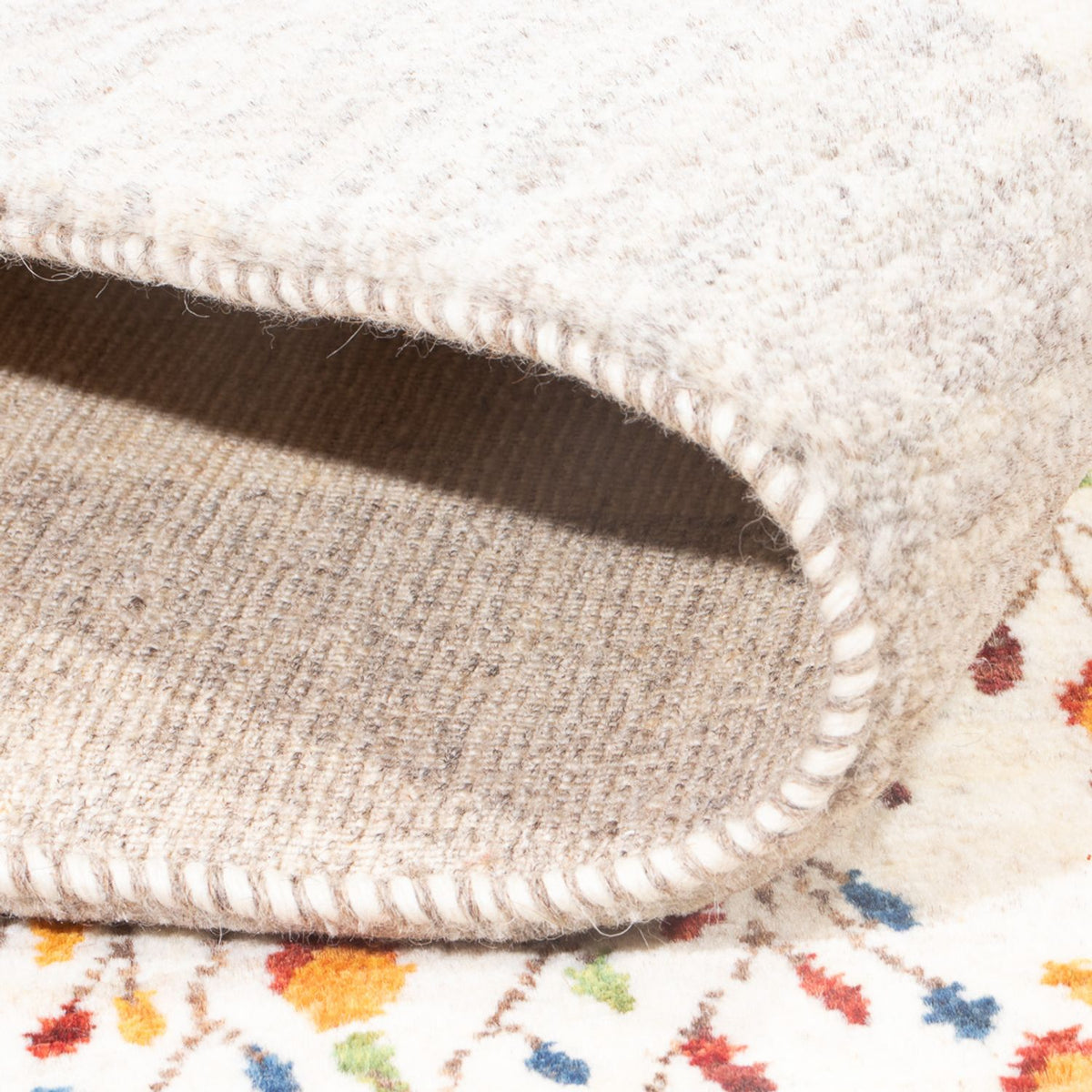 Gabbeh-matta - Loribaft Persian - 206 x 148 cm - flerfärgad