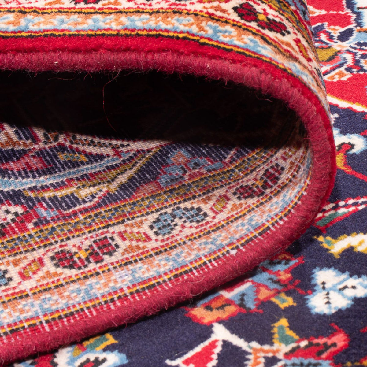 Persiska mattor - Keshan - 300 x 200 cm - mörkblå