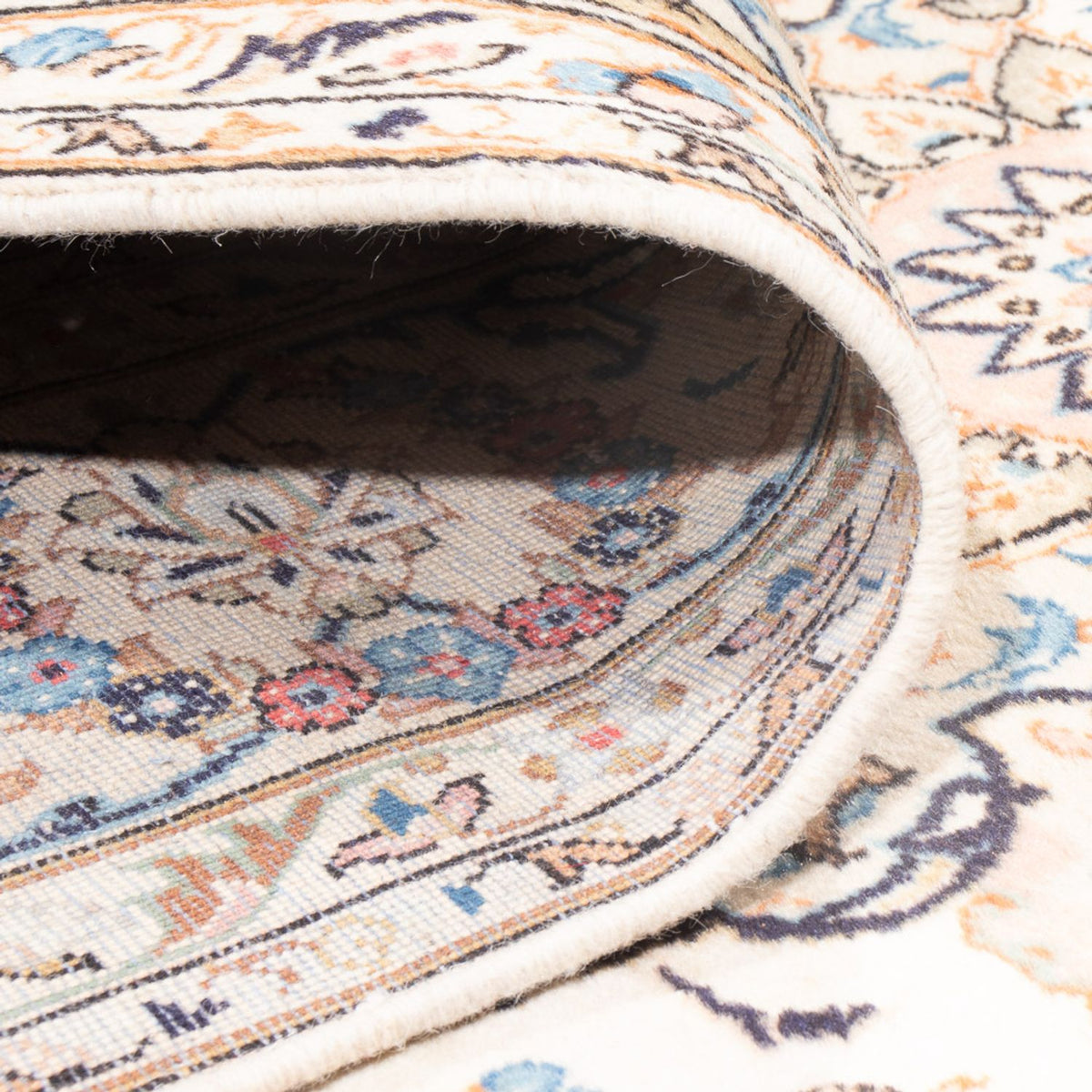 Persiska mattor - Keshan - 293 x 195 cm - grädde