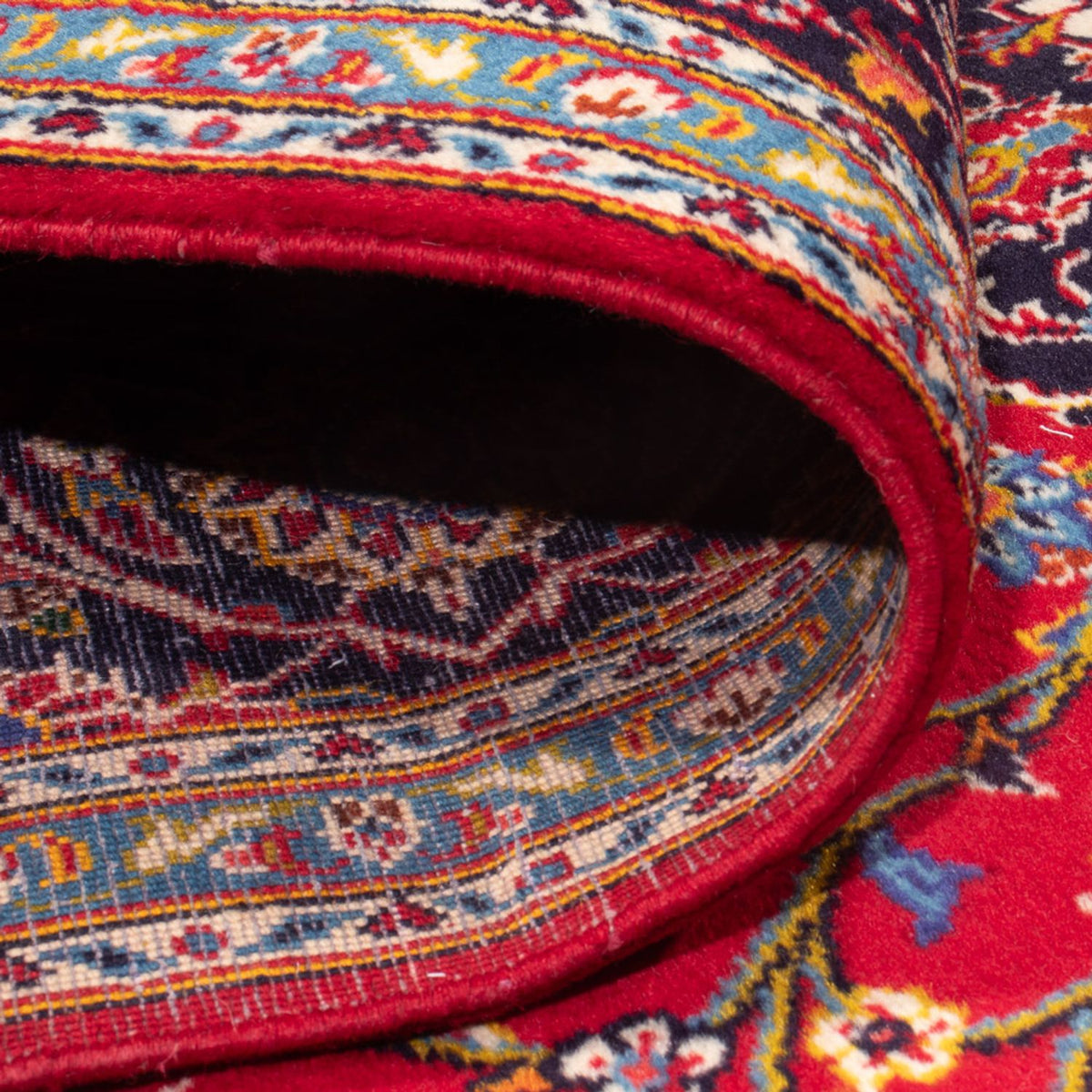 Persiska mattor - Keshan - 296 x 203 cm - röd