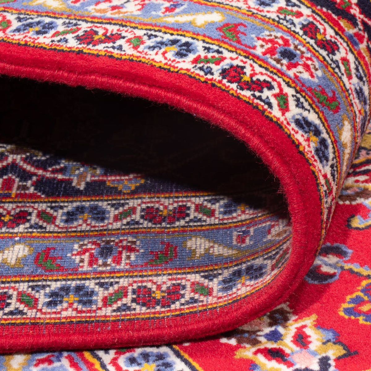 Persiska mattor - Keshan - 294 x 201 cm - röd