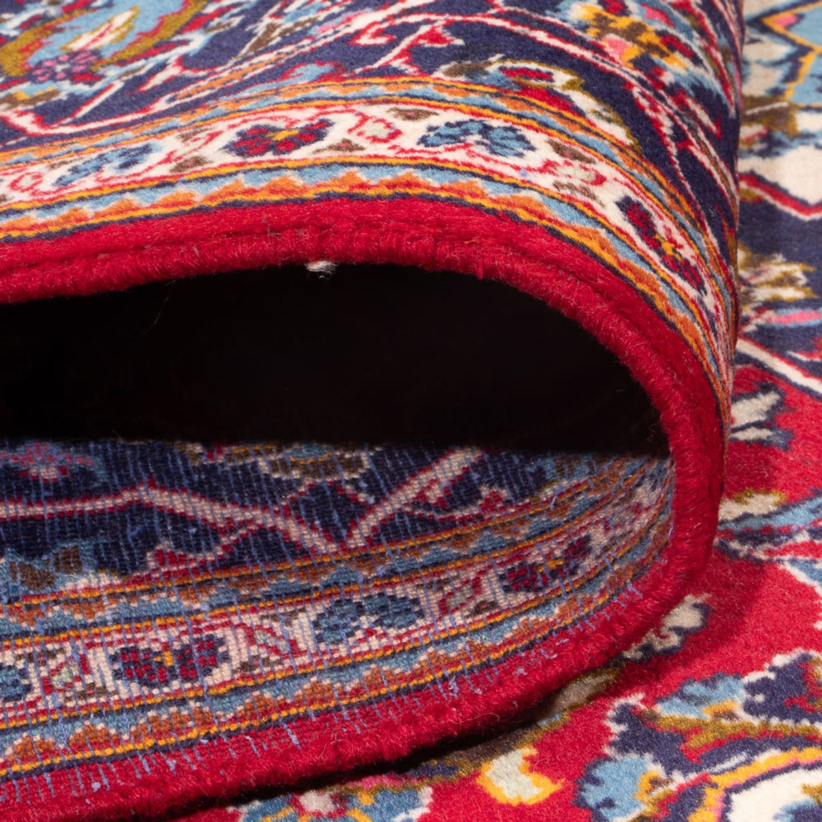 Persiska mattor - Keshan - 295 x 195 cm - röd