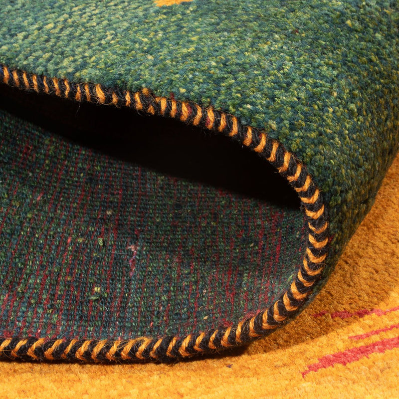 Gabbeh-matta - persisk - 207 x 163 cm - flerfärgad