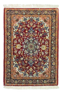 Persisk matta - Isfahan - Premium - 99 x 71 cm - röd