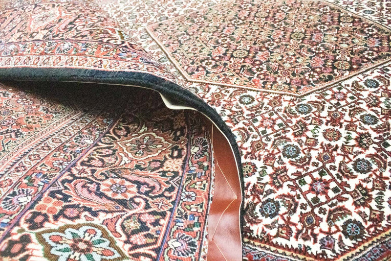 Persisk matta - Bijar - 307 x 205 cm - röd