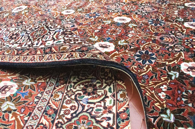 Persisk matta - Bijar - 298 x 207 cm - röd