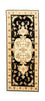 Runner Persisk matta - Tabriz - Royal - 191 x 72 cm - svart