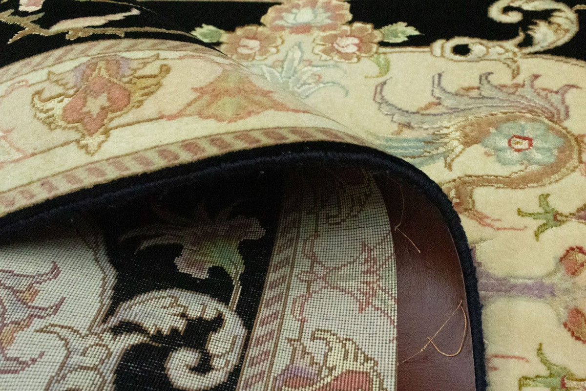 Runner Persisk matta - Tabriz - Royal - 191 x 72 cm - svart