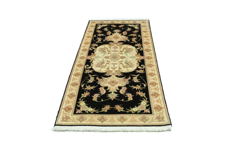 Runner Persisk matta - Tabriz - Royal - 191 x 72 cm - svart