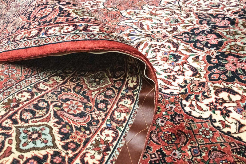 Persisk matta - Bijar - 313 x 205 cm - röd