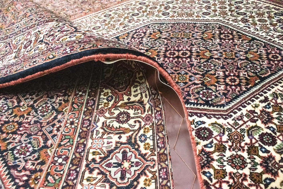 Persisk matta - Bijar - 303 x 205 cm - röd