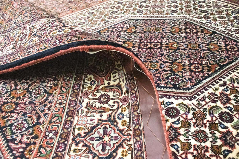 Persisk matta - Bijar - 303 x 205 cm - röd