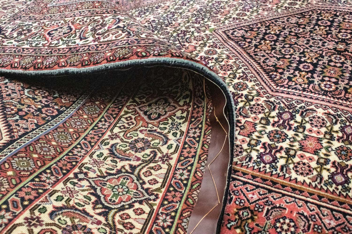 Persisk matta - Bijar - 310 x 207 cm - röd