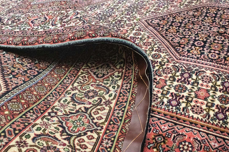 Persisk matta - Bijar - 310 x 207 cm - röd