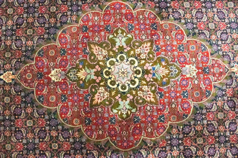 Persisk matta - Bijar - 316 x 210 cm - blå