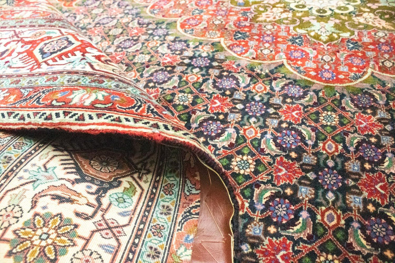 Persisk matta - Bijar - 316 x 210 cm - blå