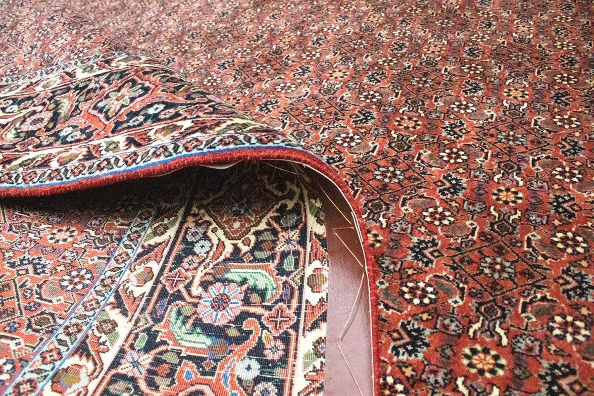 Persisk matta - Bijar - 305 x 200 cm - röd