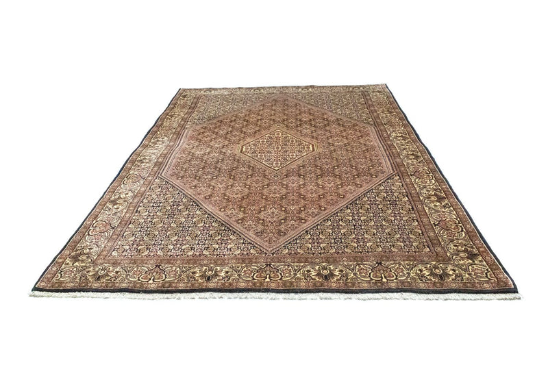 Persisk matta - Bijar - 304 x 203 cm - röd