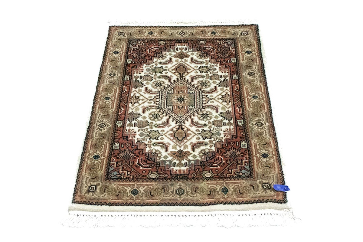 Persisk matta - Bijar - 90 x 60 cm - beige