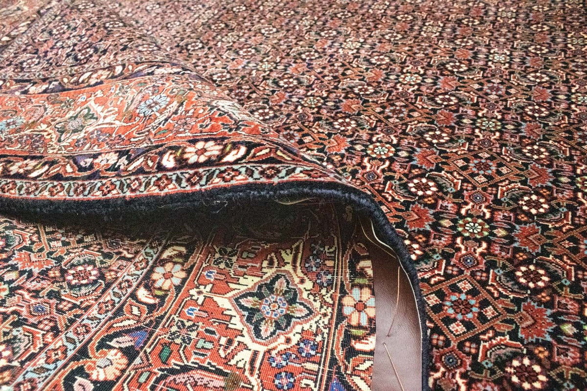 Persisk matta - Bijar - 287 x 195 cm - blå