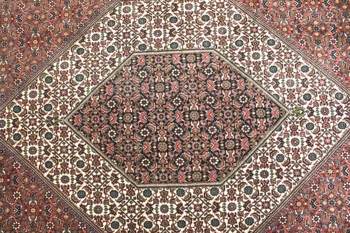 Persisk matta - Bijar - 300 x 204 cm - röd
