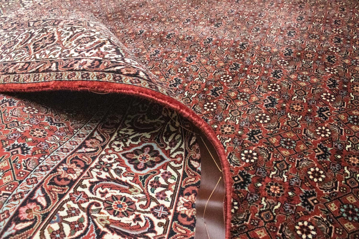 Persisk matta - Bijar - 300 x 204 cm - röd