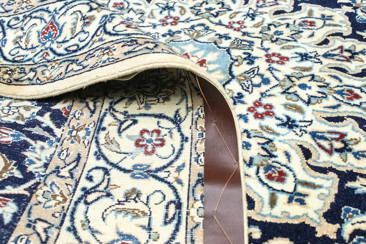 Persisk matta - Nain - 215 x 130 cm - mörkblå