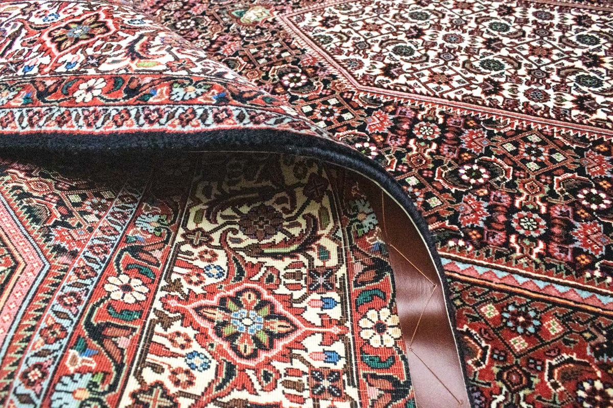 Persisk matta - Bijar - 303 x 204 cm - röd