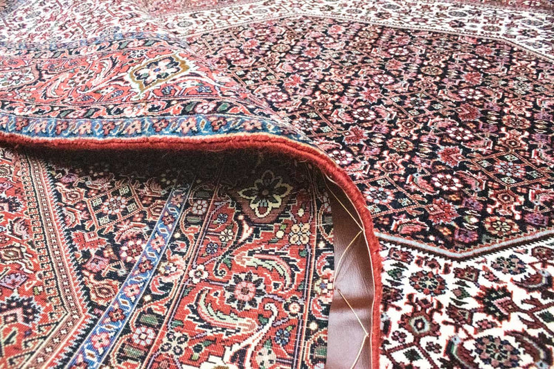 Persisk matta - Bijar - 300 x 200 cm - röd